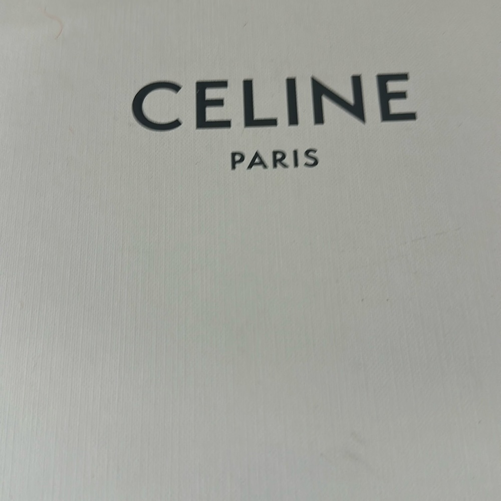 Celine fur triomphe slides
